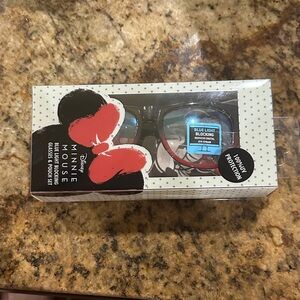 Disney Minnie Mouse Black and Red Glasses